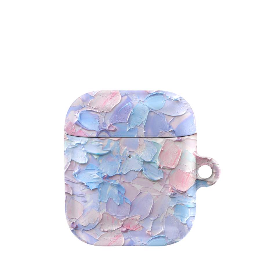 Pastel oil painting airpods case치즈빈