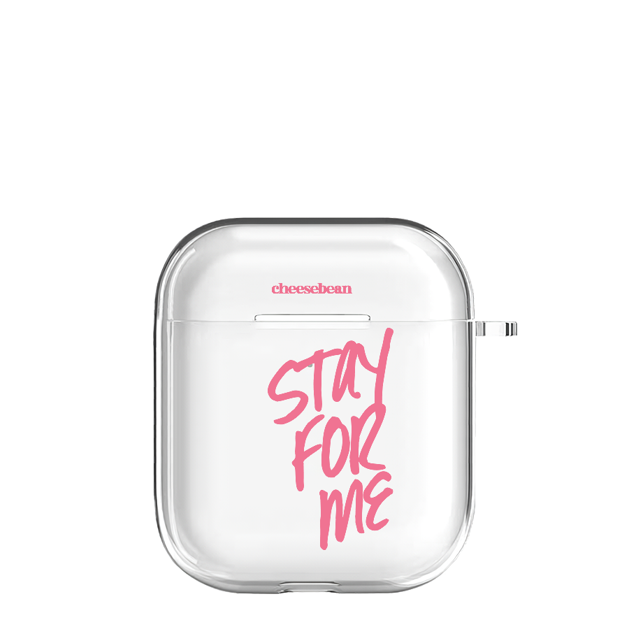 Stay for me airpods case치즈빈