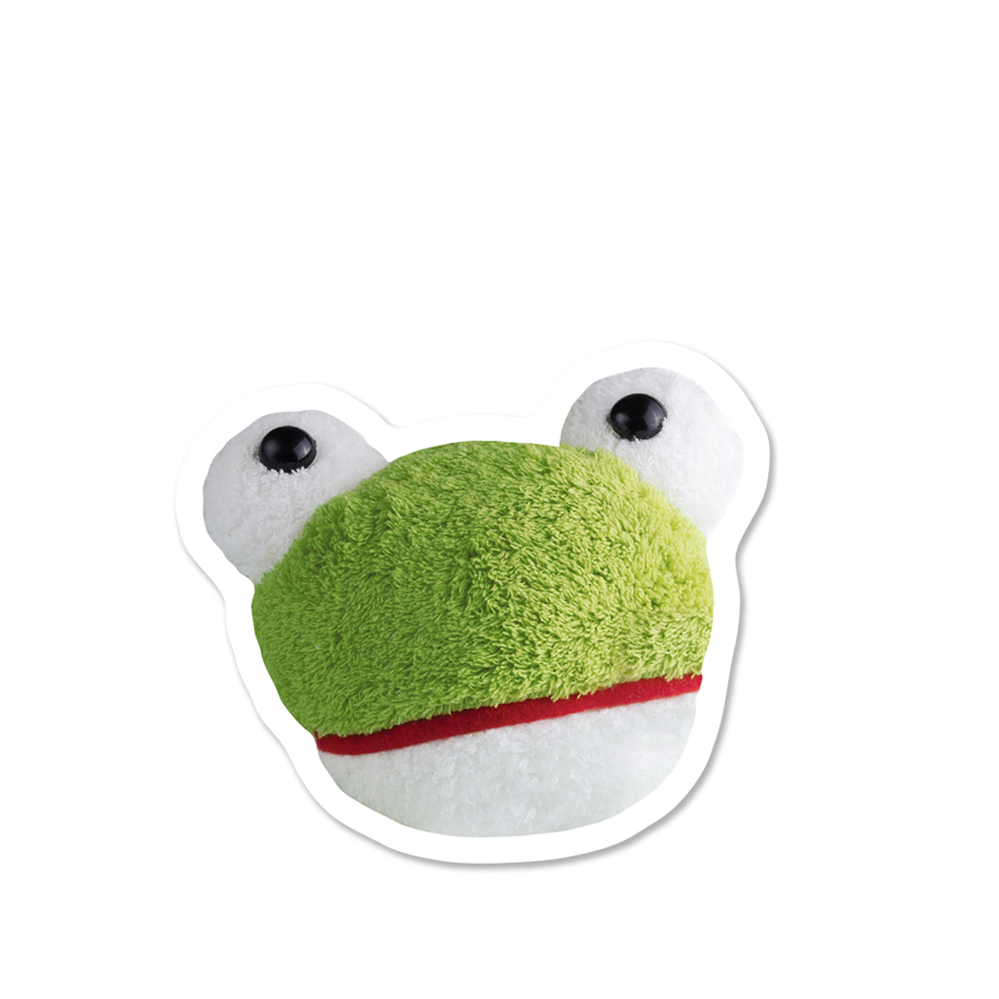 Fluffy buddy smart tok (frog)치즈빈