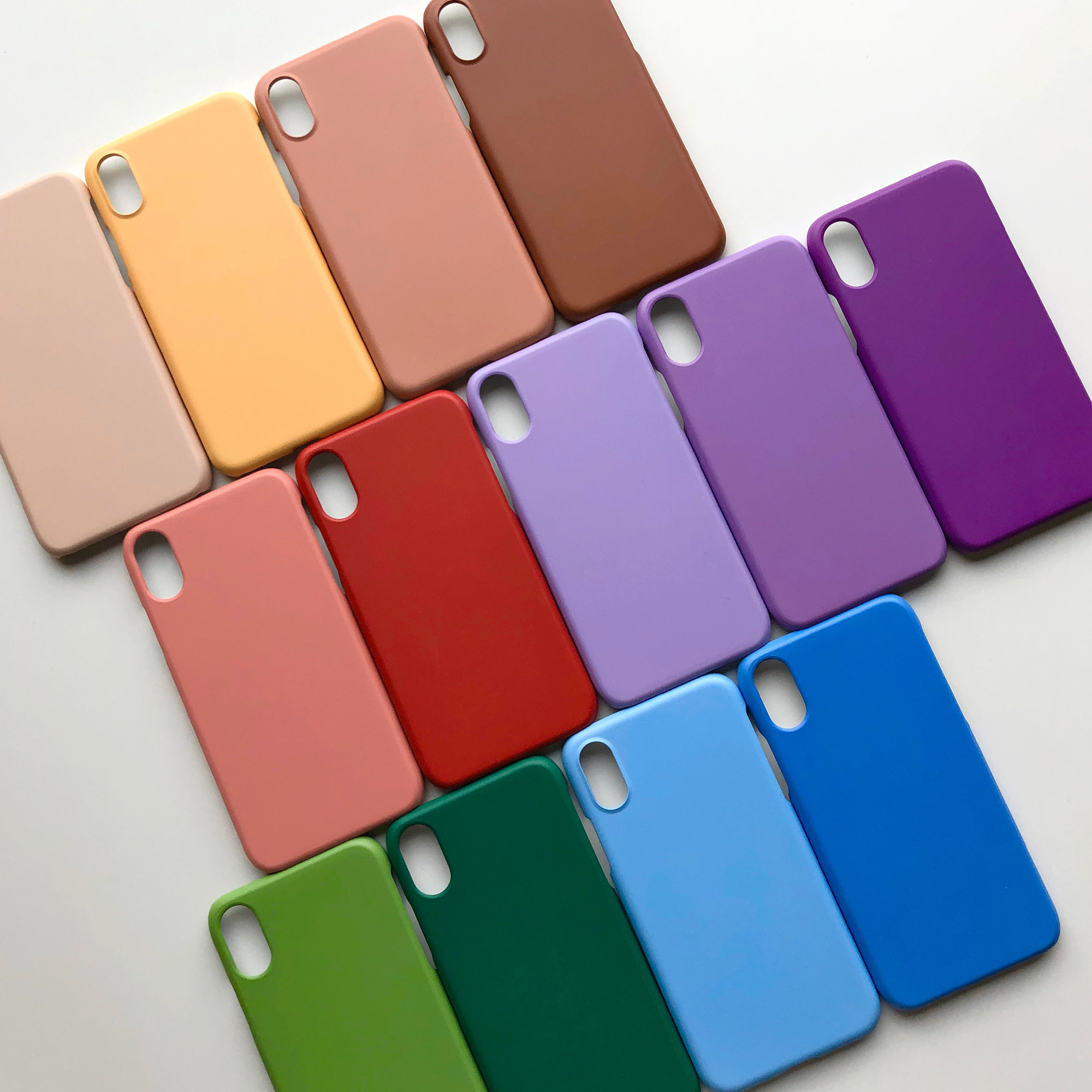 Solid color case (13 colors)