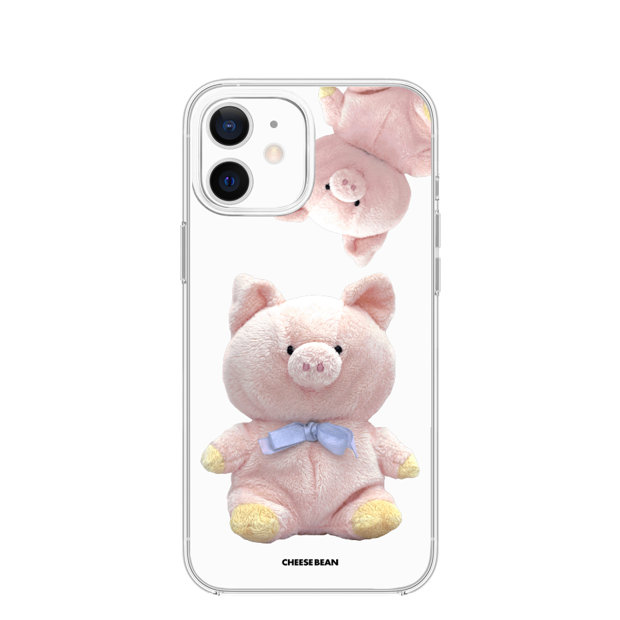 Fluffy buddy case (4 colors)치즈빈